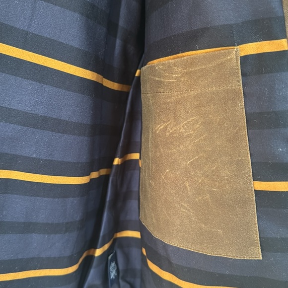 CREAMEAUX Waxed Leather Jacket - Picture 7 of 9